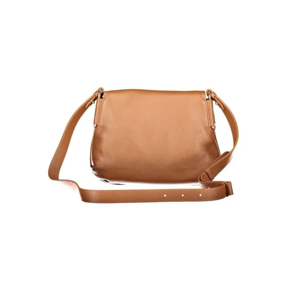 Coccinelle Marrone Leather Women Women's Handbag - Picture 2 of 3